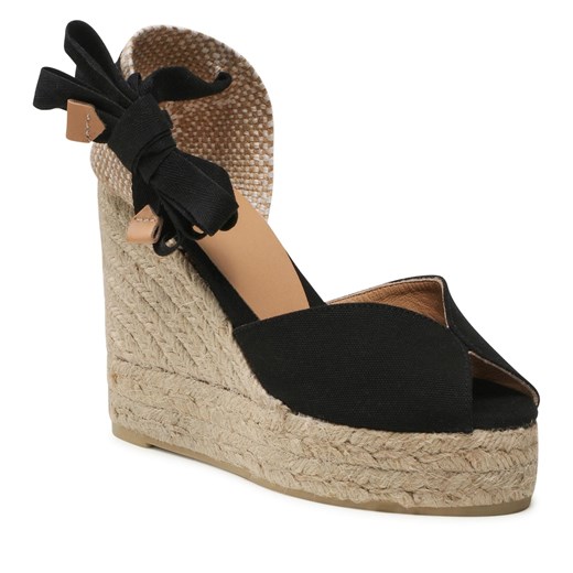 Espadryle Castañer Bilina/8ED/001 Negro Castañer 39 eobuwie.pl