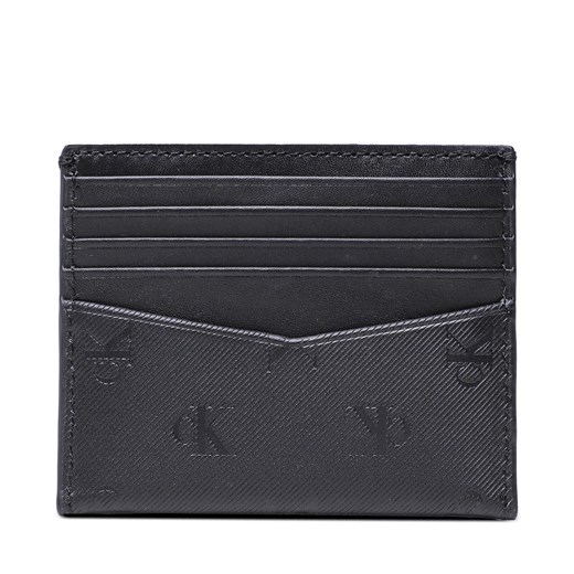 Etui na karty kredytowe Calvin Klein Jeans Monogram Soft Cardcase 10Cc Aop K50K510434 Czarny ze sklepu eobuwie.pl w kategorii Portfele damskie - zdjęcie 166778832