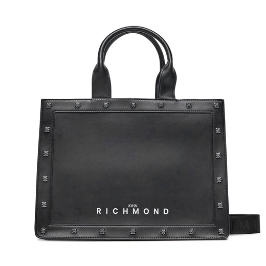 Torebka John Richmond RWA23116BO Black ze sklepu eobuwie.pl w kategorii Torby Shopper bag - zdjęcie 166778841