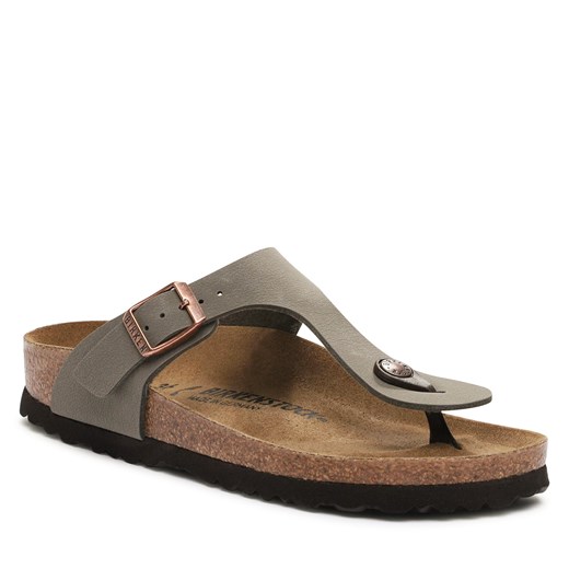 Japonki Birkenstock Gizeh Bs 0043393 Stone 36 eobuwie.pl