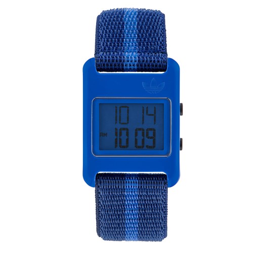 Zegarek adidas Originals Retro Pop Digital Watch AOST23070 Blue ze sklepu eobuwie.pl w kategorii Zegarki - zdjęcie 166779870