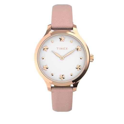 Zegarek Timex Peyton TW2V23700 Pink/Gold ze sklepu eobuwie.pl w kategorii Zegarki - zdjęcie 166781111