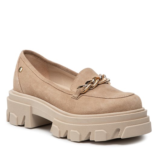 Loafersy Maciejka 2850J-04/00-1 Beż Zamsz Maciejka 40 eobuwie.pl