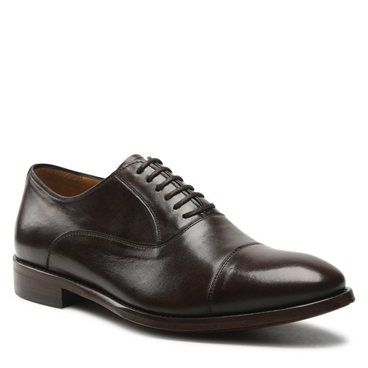 Półbuty Lord Premium Oxford 5500 Dark Brown L07 Lord Premium 45 eobuwie.pl okazja