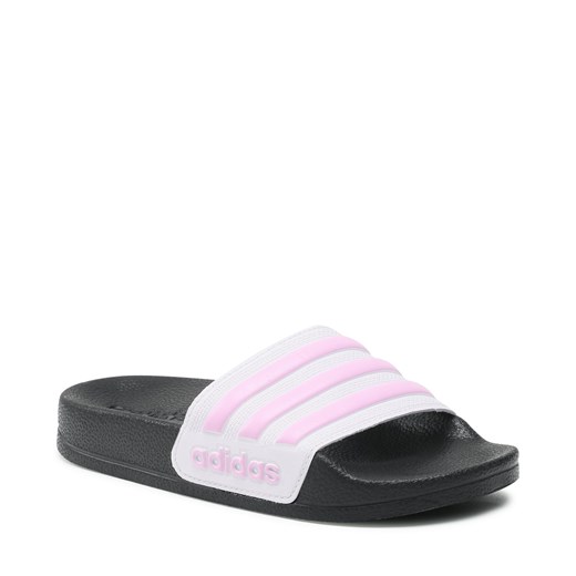 Klapki adidas adilette Shower K FY8843 Wwht/Pink/Wwht 37 eobuwie.pl