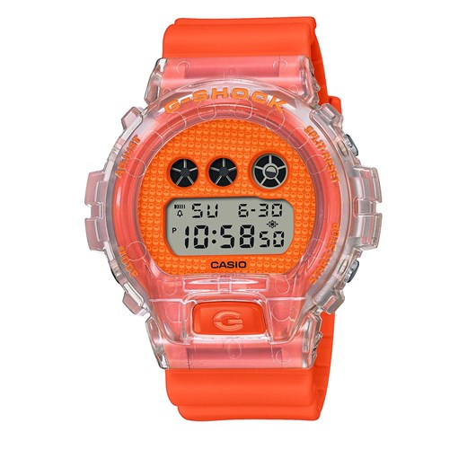 Zegarek G-Shock DW-6900GL-4ER Orange ze sklepu eobuwie.pl w kategorii Zegarki - zdjęcie 166782851