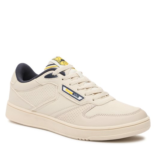 Sneakersy KangaRoos Rc-Crew 80001 000 1042 Cool Beige/Dk Navy Kangaroos 45 eobuwie.pl