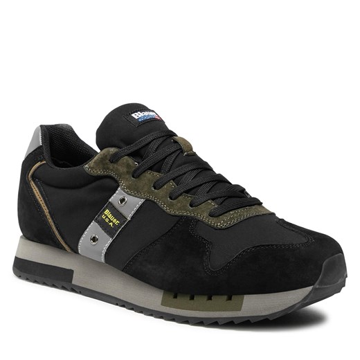 Sneakersy Blauer F3QUEENS01/WAX Black/Military BLK/MIL 43 eobuwie.pl