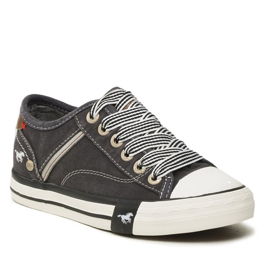 Trampki Mustang 5024-318-9 Schwarz Mustang 38 eobuwie.pl