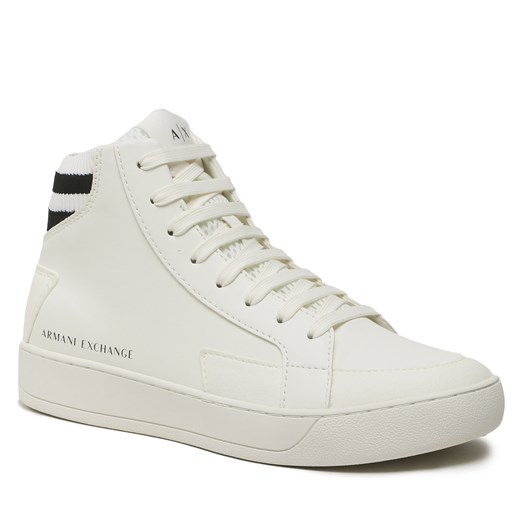 Sneakersy Armani Exchange XUZ054 XV783 N480 Off White/Black Armani Exchange 45 eobuwie.pl