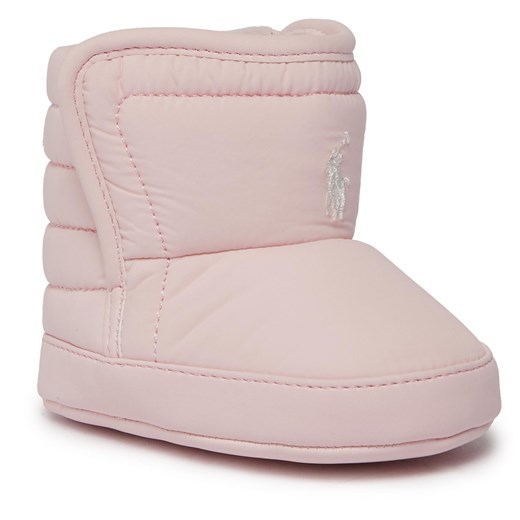 Śniegowce Polo Ralph Lauren RL100623 LIGHT PINK NYLON W/ CREAM PP Polo Ralph Lauren 19 eobuwie.pl