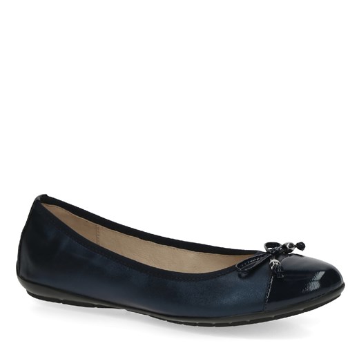 Baleriny Caprice 9-22109-20 Navy Comb 866 Caprice 39 okazyjna cena eobuwie.pl