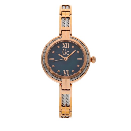 Zegarek Gc Y39002L7 Rose Gold/Silver Gc one size eobuwie.pl