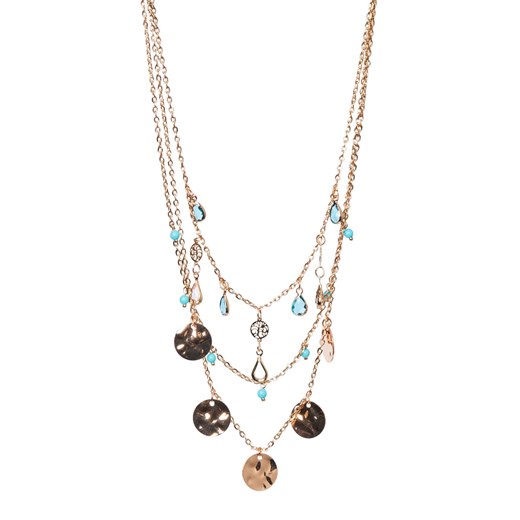Naszyjnik Pieces Bysa 17135594 Gold Colour 4149433 Pieces one size eobuwie.pl