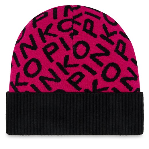 Czapka Pinko Frappato 101503 A0ZZ Fuxia/Nero YZ3 Pinko one size eobuwie.pl