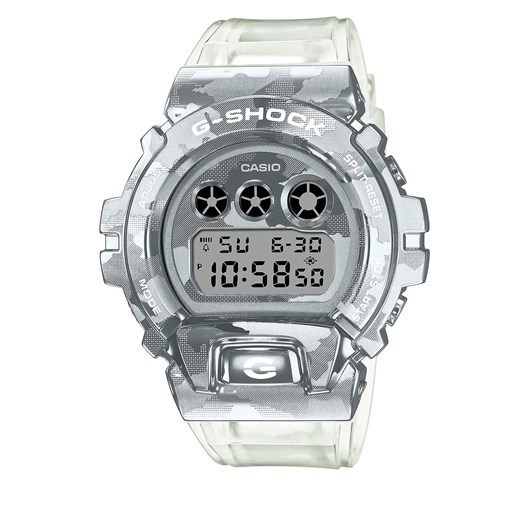 Zegarek G-Shock GM-6900SCM-1ER White/Silver one size eobuwie.pl