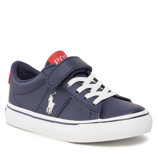 Sneakersy Polo Ralph Lauren RF104286 S NAVY TUMBLED/RED W/ PAPERWHITE PP Polo Ralph Lauren 27 eobuwie.pl