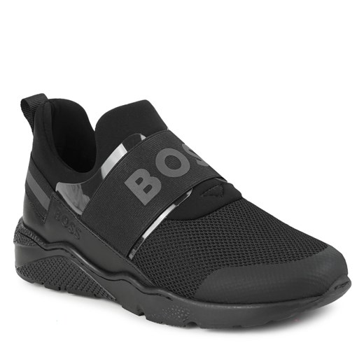 Sneakersy Boss J29346 S Black 09B 37 okazja eobuwie.pl