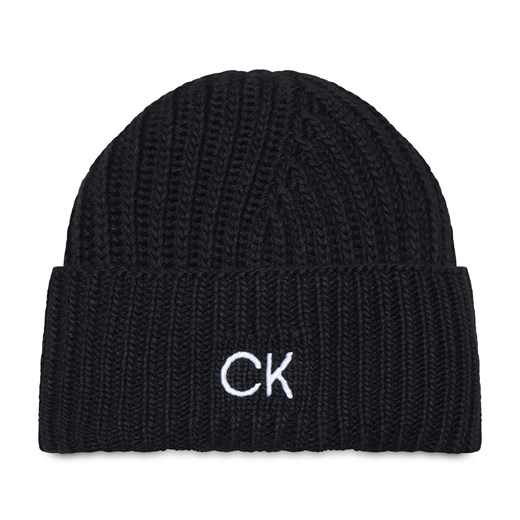 Czapka Calvin Klein K50K509672 Czarny ze sklepu eobuwie.pl w kategorii Czapki zimowe męskie - zdjęcie 166788343