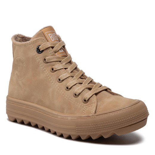 Sneakersy Big Star Shoes GG274072 Camel 37 eobuwie.pl