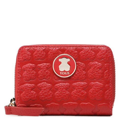 Mały Portfel Damski TOUS Monedero M. Sherton 2001145117 Rojo Tous one size eobuwie.pl