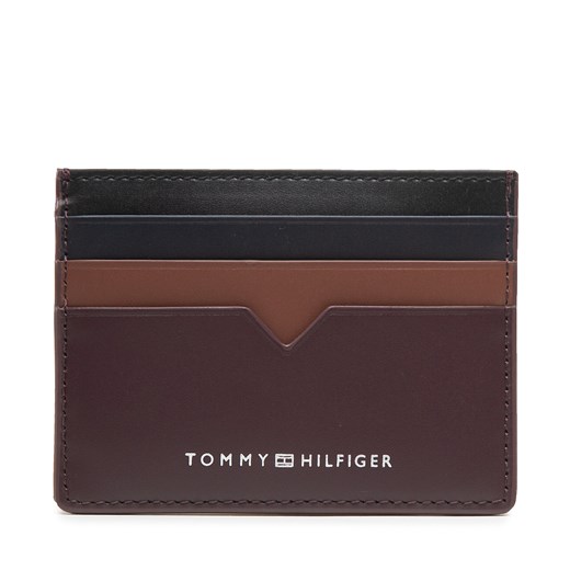 Etui na karty kredytowe Tommy Hilfiger Th Modern Leather Cc Holder AM0AM10616 0GZ ze sklepu eobuwie.pl w kategorii Etui - zdjęcie 166788750