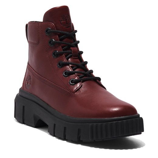 Botki Timberland Greyfield Leather Boot TB0A5PW9C601 Burgundy Full Grain Timberland 36 eobuwie.pl