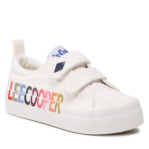 Sneakersy Lee Cooper LCW-22-44-0809K White Lee Cooper 30 eobuwie.pl