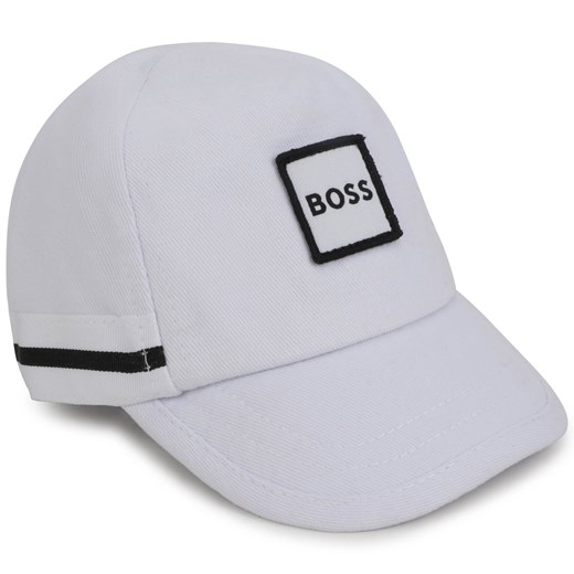 Czapka z daszkiem Boss J91138 White 10P 48 okazja eobuwie.pl