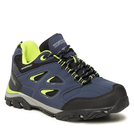 Trekkingi Regatta Holcombe Iep Low Jnr RKF572 Navy Blazer/Lime Punch 445 Regatta 37 wyprzedaż eobuwie.pl