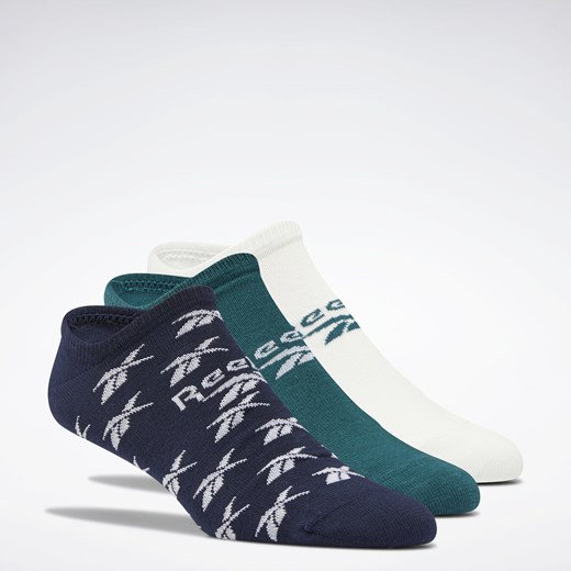 Skarpety stopki unisex Reebok Classics Invisible Socks 3 Pairs H47529 midnight Reebok M eobuwie.pl