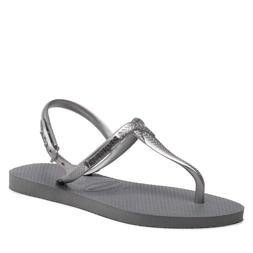 Sandały Havaianas Twist 41447565178 Steel Gray Havaianas 35/36 eobuwie.pl