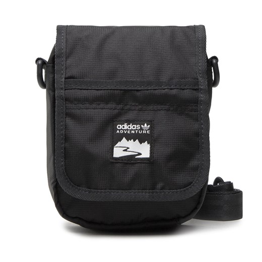 Saszetka adidas Flap Bag HE9712 Black one size okazyjna cena eobuwie.pl