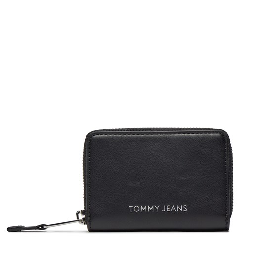 Mały Portfel Damski Tommy Jeans Tjw Ess Must Small Za AW0AW15833 Black BDS ze sklepu eobuwie.pl w kategorii Portfele damskie - zdjęcie 166799691
