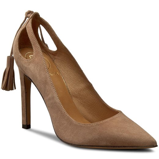Szpilki Baldowski D01468-1451-011 Zamsz Camel 39 eobuwie.pl okazyjna cena