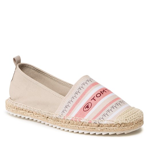 Espadryle Tom Tailor 3298104 Beige Tom Tailor 36 okazja eobuwie.pl