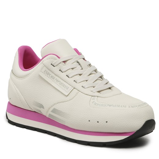Sneakersy Emporio Armani X3X181 XN826 N862 White/Pink Emporio Armani 36 eobuwie.pl