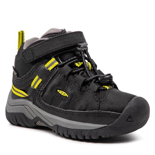 Trekkingi Keen Targhee Mid Wp 1026297 Black/Steel Grey Keen 25.5 eobuwie.pl