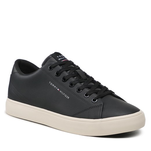 Sneakersy Tommy Hilfiger Th Hi Vulc Core Low Lth FM0FM04687 Black BDS Tommy Hilfiger 44 eobuwie.pl