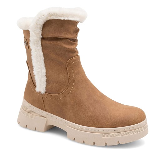 Botki Go Soft WS6217-01 Brązowy Go Soft 36 eobuwie.pl