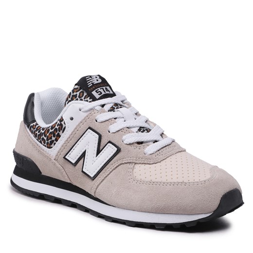 Sneakersy New Balance GC574AM1 Szary New Balance 37.5 eobuwie.pl
