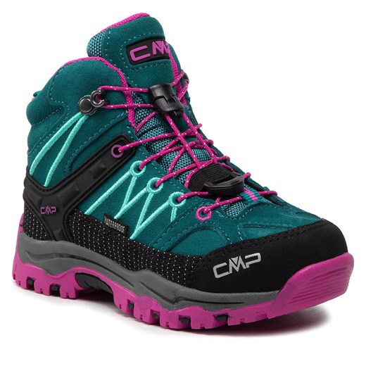 Trekkingi CMP Kids Rigel Mid Trekking Shoes Wp 3Q12944 Lake/Pink Fluo 26EL 37 eobuwie.pl