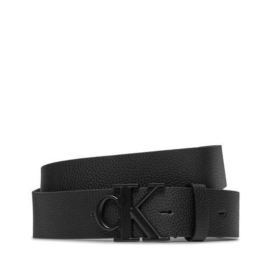 Pasek Męski Calvin Klein Jeans Ro Mono Plaque Lthr Belt 35Mm K50K511416 Black BEH ze sklepu eobuwie.pl w kategorii Paski męskie - zdjęcie 166804443