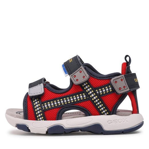 Sandały Geox B Sandal Multy Boy B150FA05014C7217 M Red/Navy Geox 21 eobuwie.pl