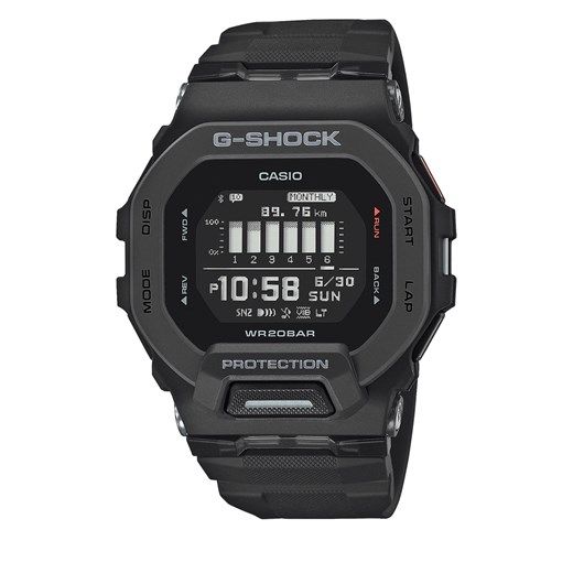 Zegarek G-Shock GBD-200-1ER Black/Black ze sklepu eobuwie.pl w kategorii Zegarki - zdjęcie 166805512