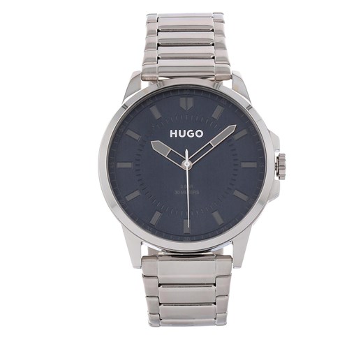 Zegarek Hugo 1530186 Silver/Navy one size eobuwie.pl