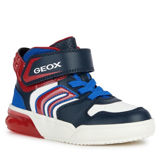Sneakersy Geox J Grayjay Boy J369YD 0BU11 C0735 S Navy/Red Geox 28 eobuwie.pl