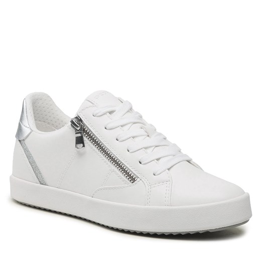 Sneakersy Geox D Blomiee E D356HE 0BCBN C1151 Optic White/Silver Geox 36 eobuwie.pl