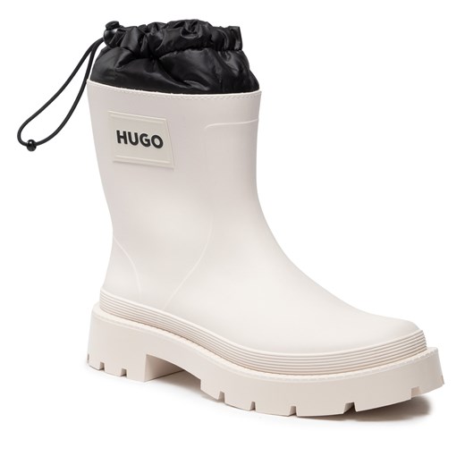Kalosze Hugo Jin 50503847 10222177 White 110 38 promocja eobuwie.pl