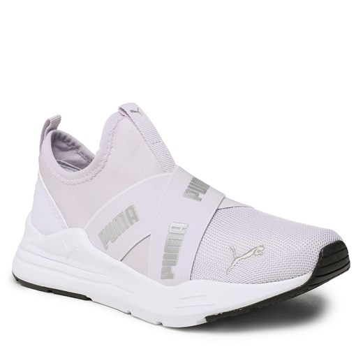 Sneakersy Puma Puma Wired Run Slip On Jr 38199308 Fioletowy Puma 37 eobuwie.pl